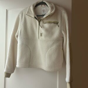 Topo designs off white hoodie polar